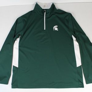Michigan State Spartans Quarter Zip Pullover